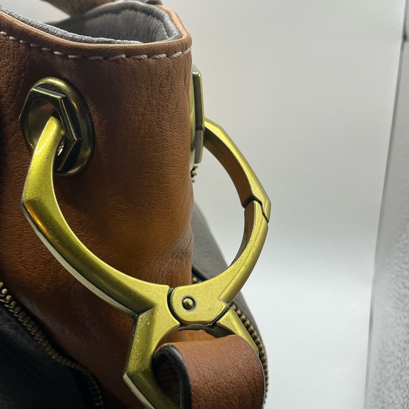 OrYany Two-Tone Leather Handbag - Picture 7 of 10